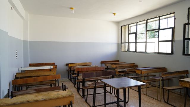Jassim School, Daraa — rebuilt by Uncle T