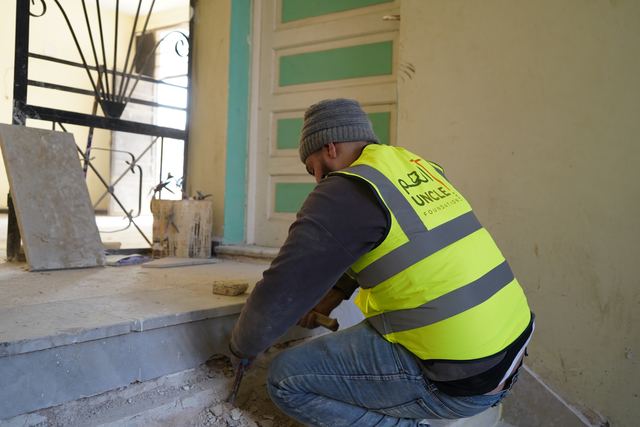 Mohamed Hawa School, Homs — rebuilt by Uncle T