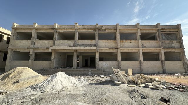 Western Al-Hakura School, Idlib — rebuilt by Uncle T